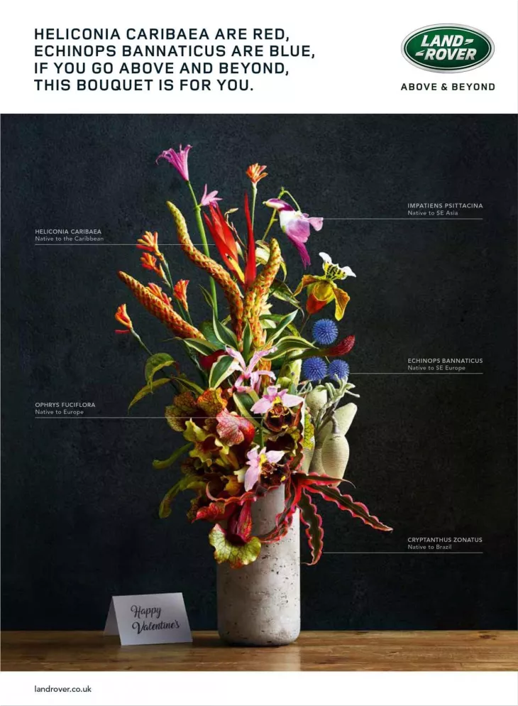 Land Rover: "This bouquet is for you" by Spark44