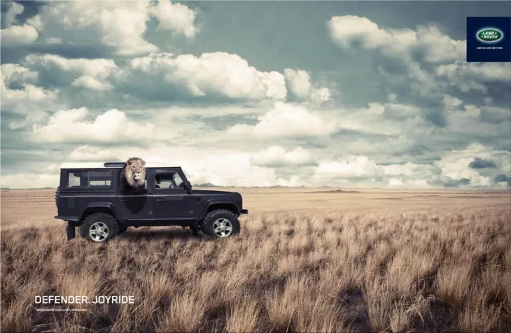 Land Rover ads