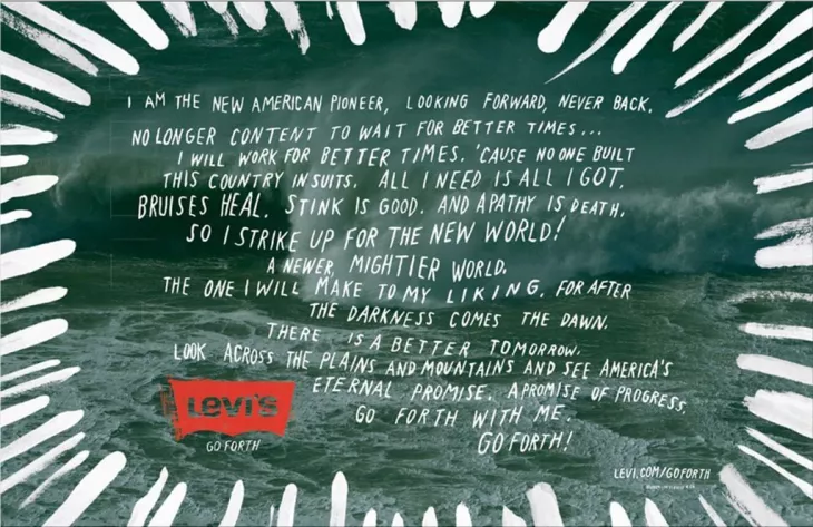 Levi's print ads