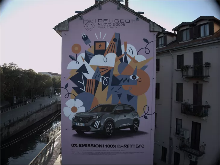 Peugeot e-2008 ads