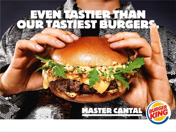 Burger King "Les Masters" Even tastier than our tastiest Burgers