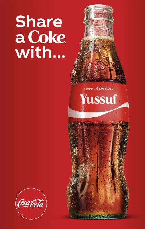 Coca-Cola "Share A Coke"