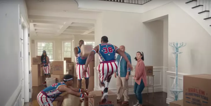 Geico: "Harlem Globetrotters Moving Co." by The Martin Agency