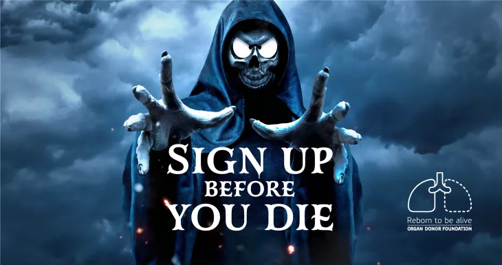 Sign up before you die