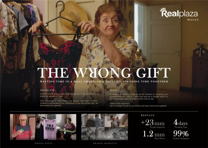 Real Plaza "The wrong gift" by Fahrenheit DDB