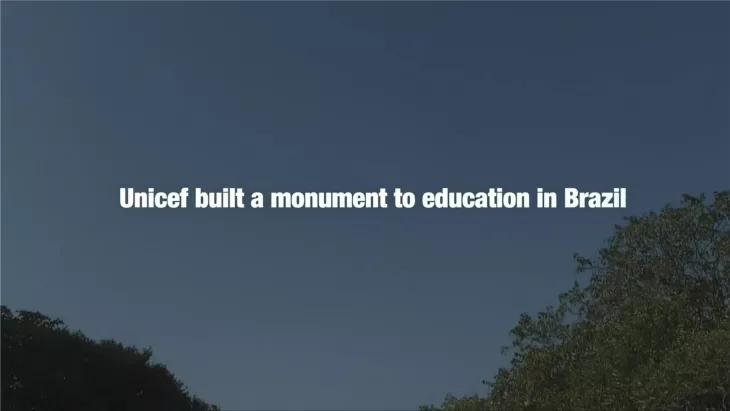 Unicef's Monument Highlights the Importance of Education