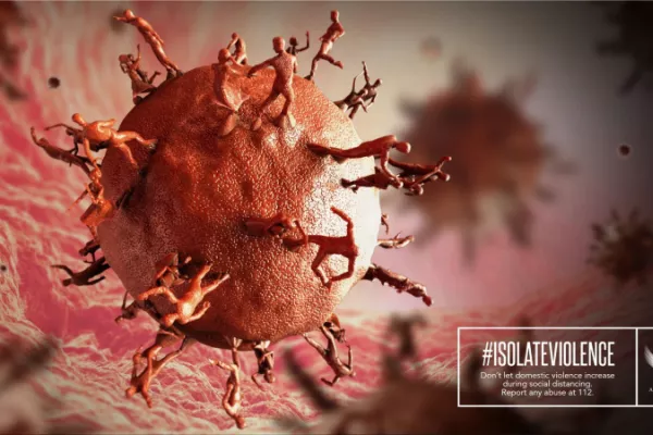 Anais Association #IsolateViolence by Cheil ad agency