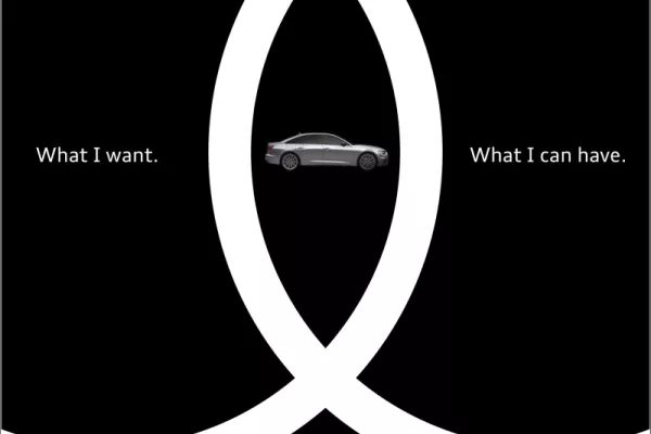 Audi "What I want. What I can have"