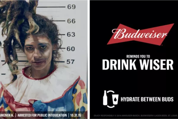 Budweiser "Don't Let Halloween Haunt You Forever"