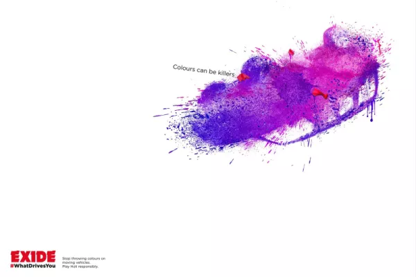 Exide: "COLOURS CAN BE KILLERS"