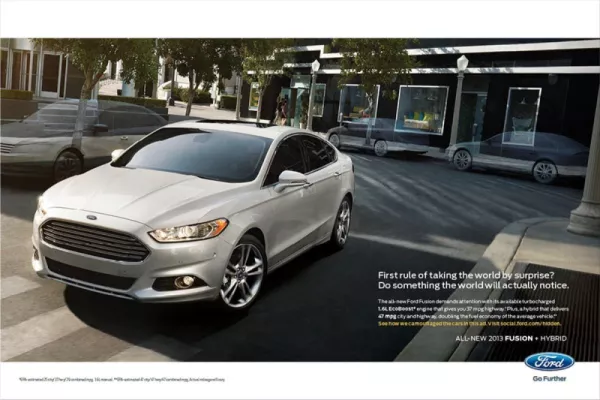 Ford Fusion ads