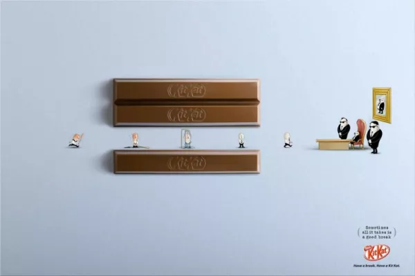 Kit Kat print ads
