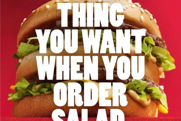 McDonalds print advertisement