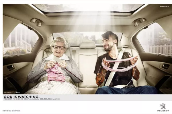 Peugeot print ads