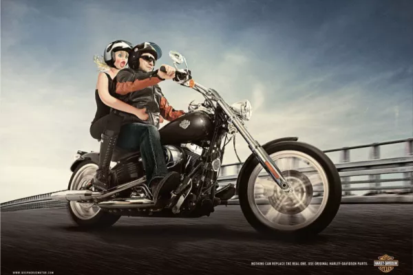 Harley-Davidson ads