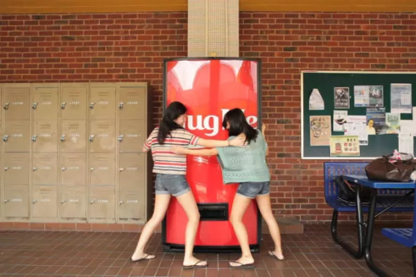 Coca-Cola Hug Machine