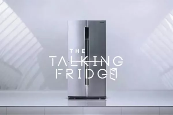 The Samsung Talking Fridge: A fridge with the gift of the gab