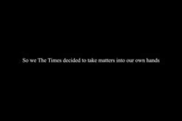 The Times "Time To Act"