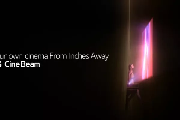 LG Cinebeam Ultra 4K Projector "Your own cinema"