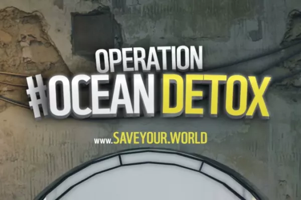 The new WWF ad campaign "OceanDetox"