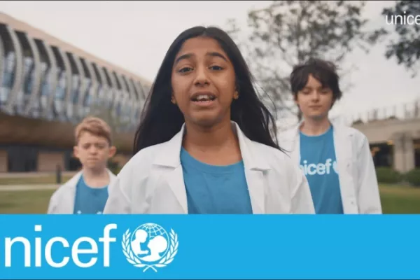 Unicef "Children’s Rights — It’s in our DNA"