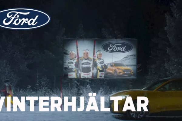 Ford's "Winter Heroes" support the Swedish Ski Association