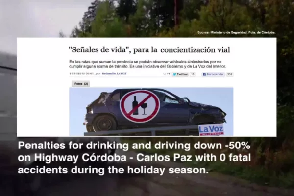 La Voz del Interior: Some drivers are lucky