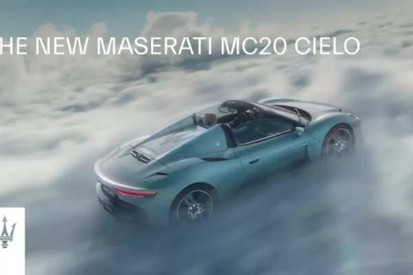 The new Maserati MC20 Cielo "Beyond the Sky"