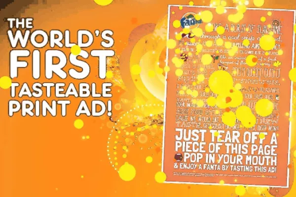 Fanta: The World's First Tastable