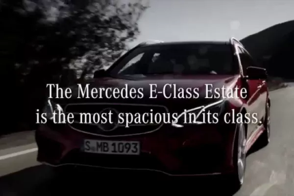 Mercedes E-Class Estate - The Transportable Banner