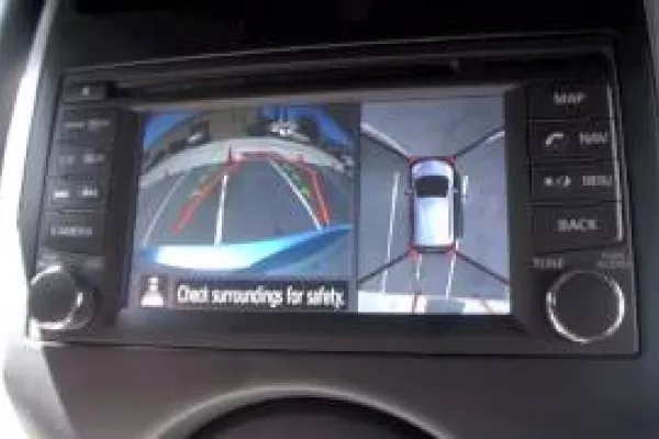 Nissan Versa Note with the Around View Monitor